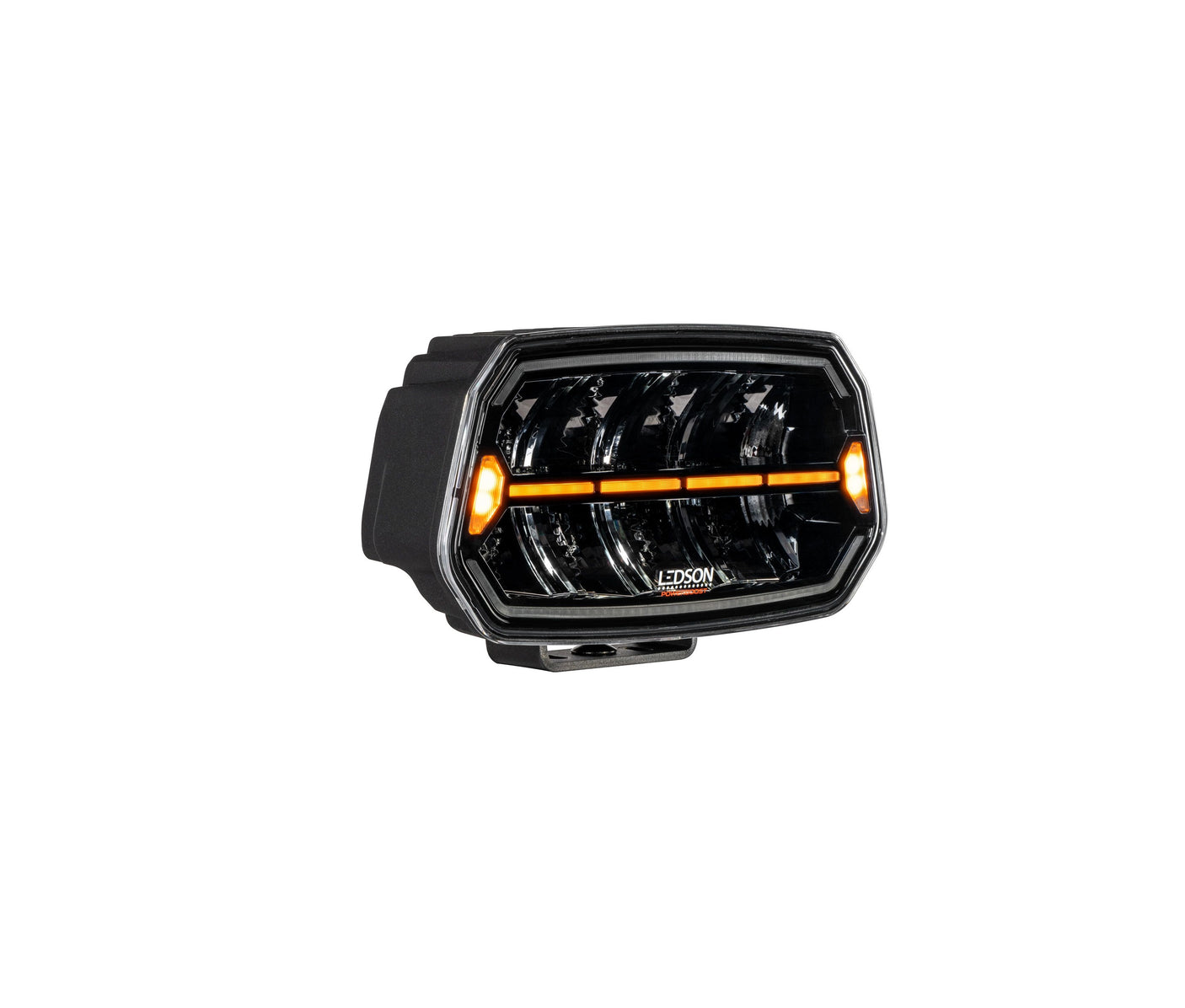 Fjernlys m. advarselsblitz og m. markeringlys 10" ( Gul eller Hvid )