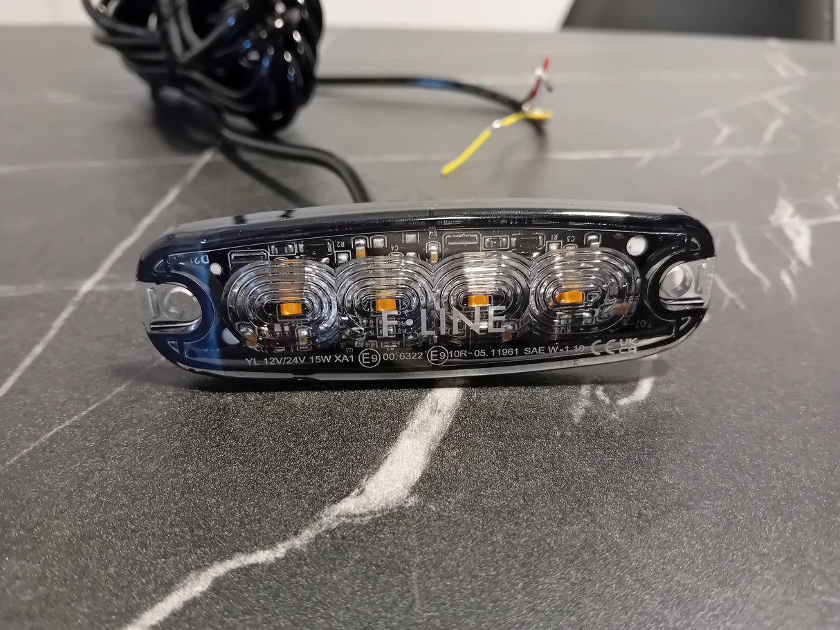 Slimblitz med 4 dioder