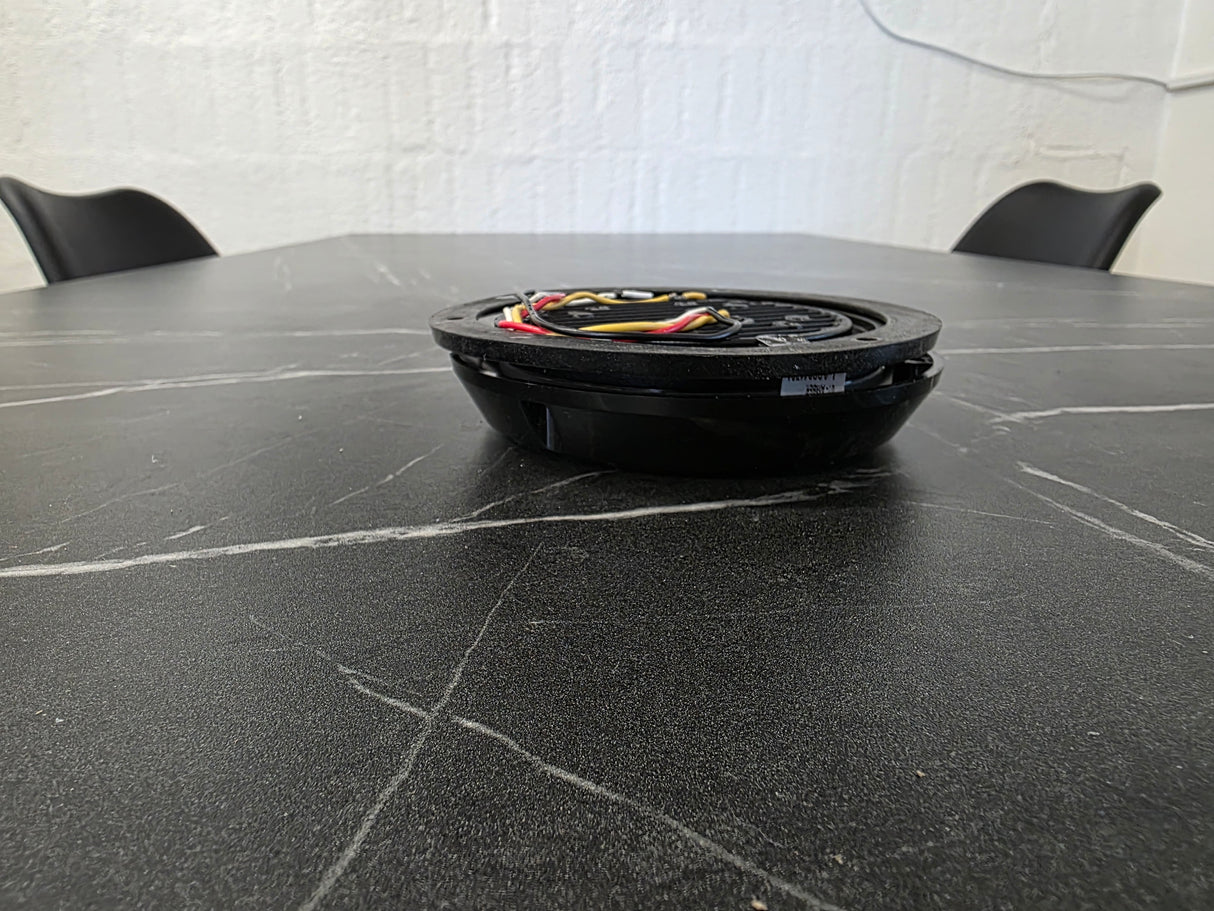 Rund RØD LED Blitz 4" til Fastmontering (12–24V)