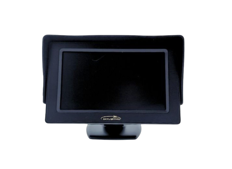 Bakkamera komplet sæt 4.3 tomme