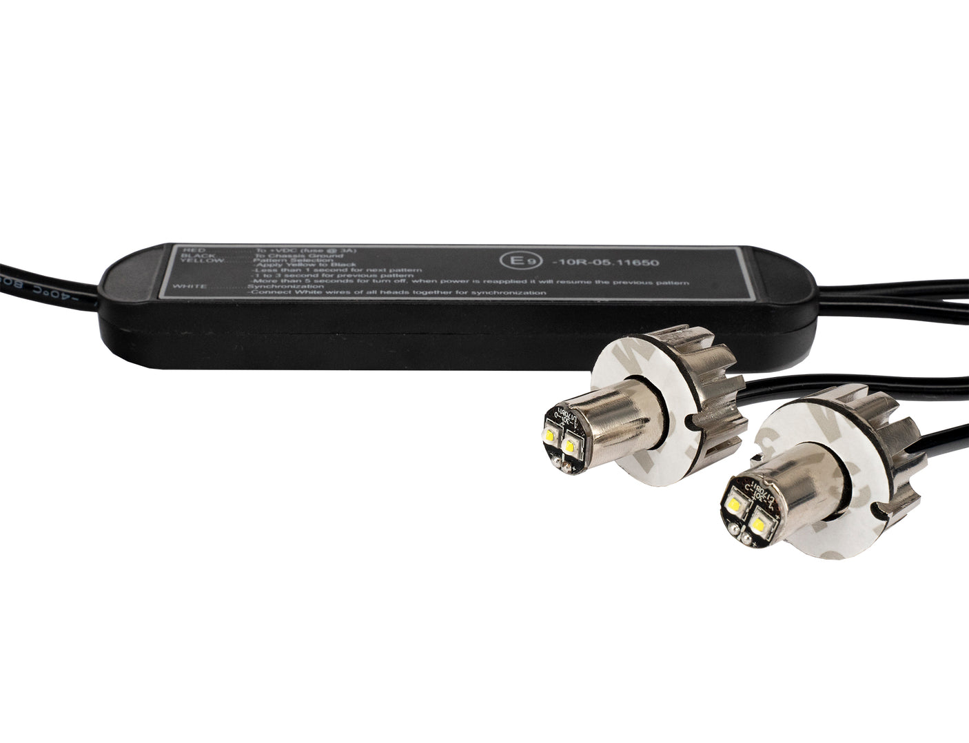 Mikroblitz til hul montering - sæt med 2 stk