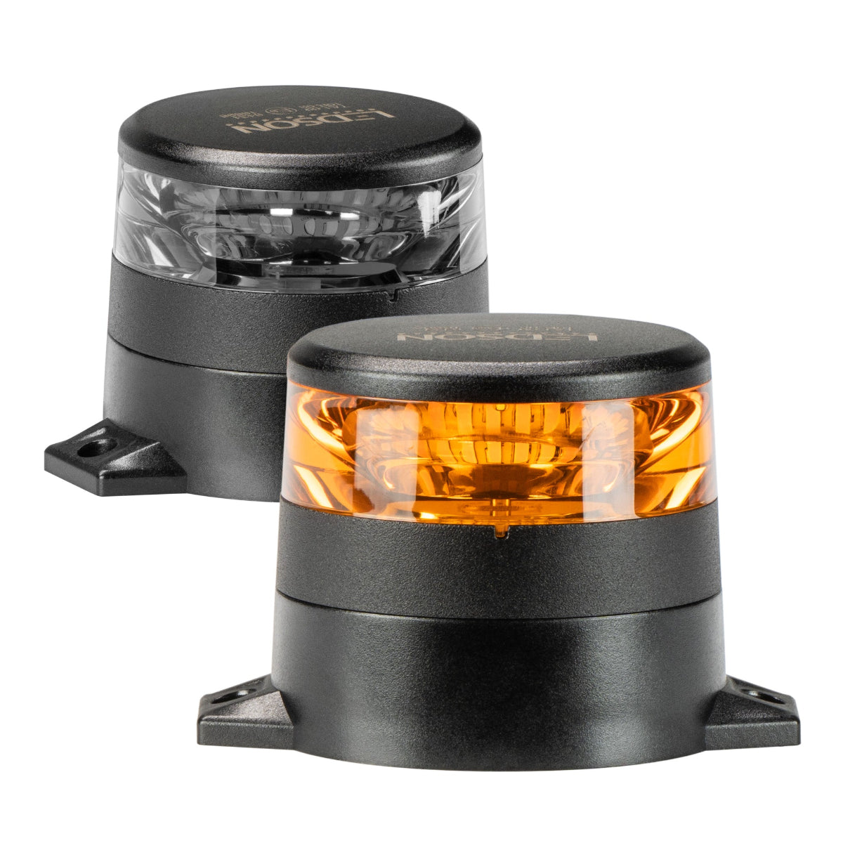 Mini tagblink - Mørktonet/Orange