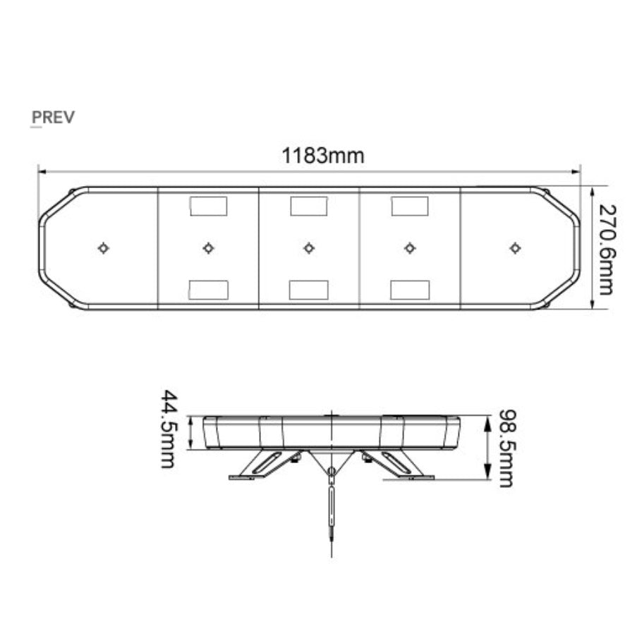 Blitzbro 120 cm