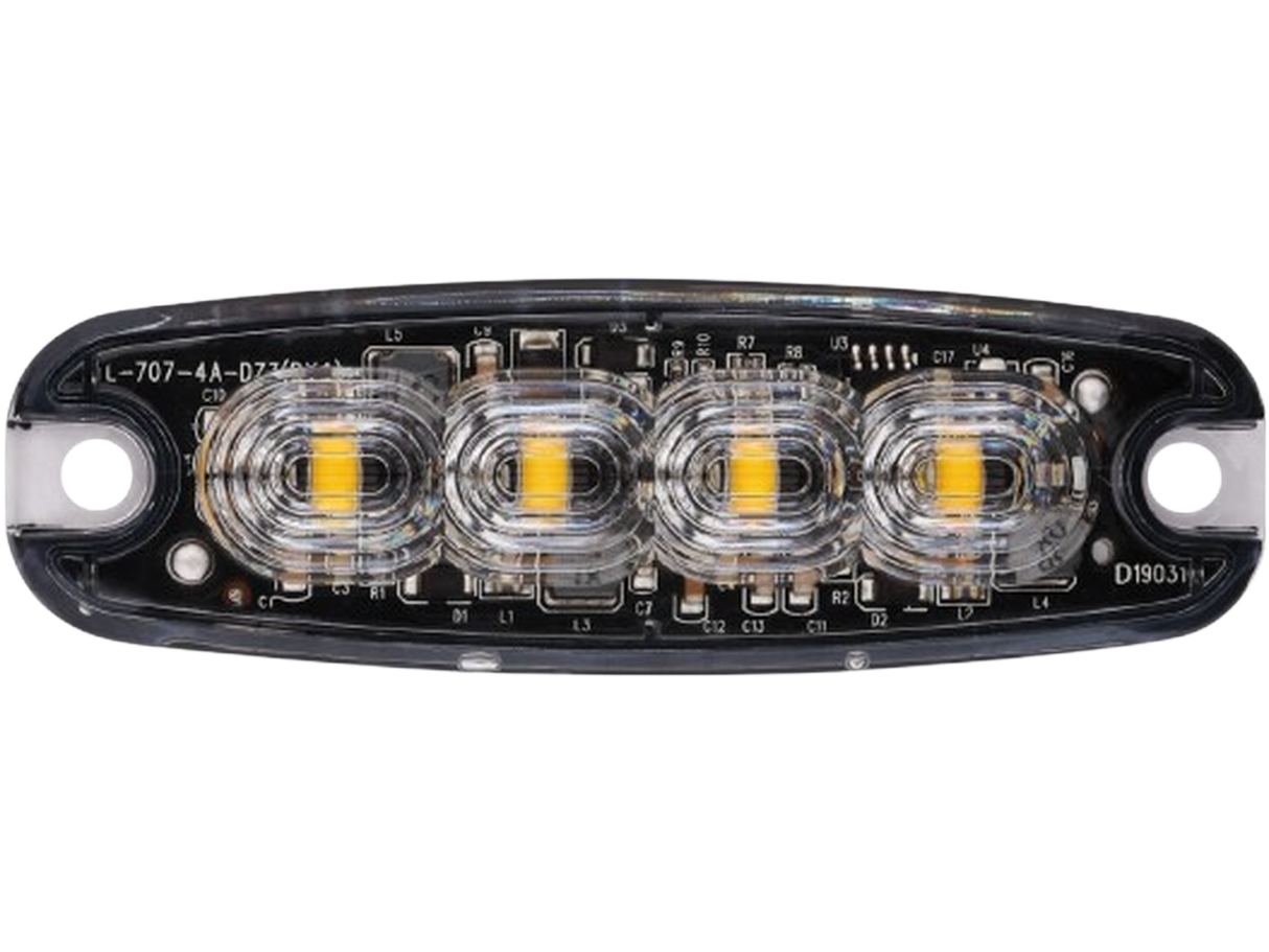 Slimblitz med 4 dioder