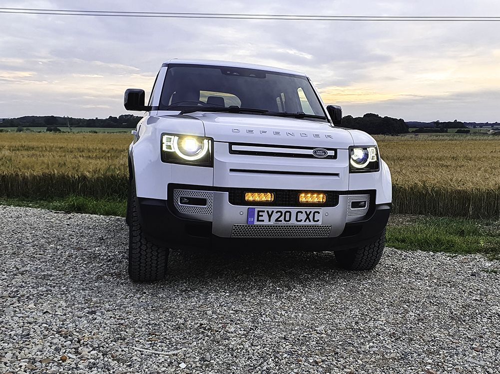 Fjernlys - LED bar m. dual color markeringslys 23cm