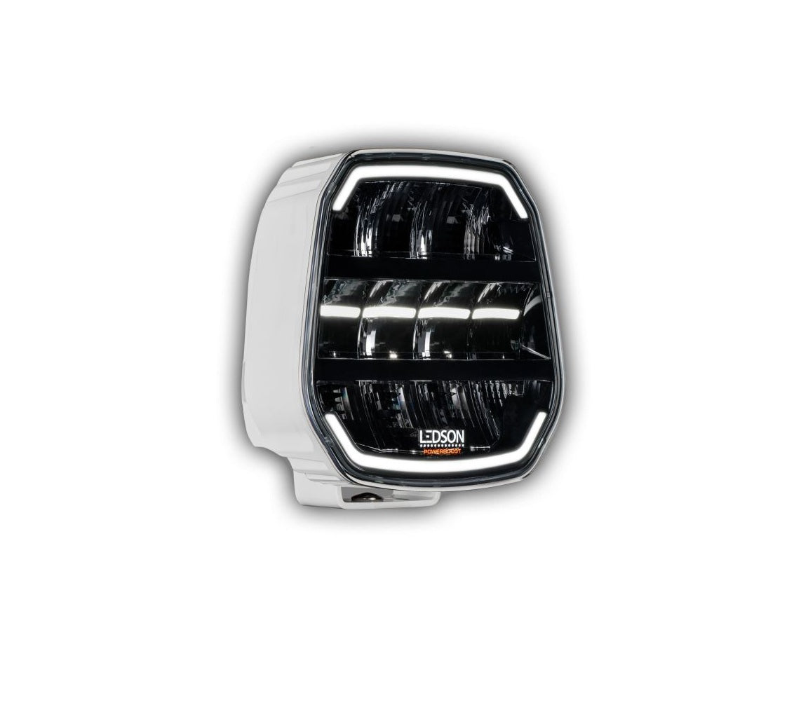 Fjernlys m. markeringlys 7" ( Gul eller Hvid ) - LIGE lysstråle