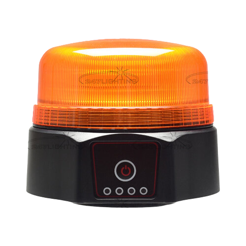 F*Line Tagblink - Opladeligt m. magnet i gult glas