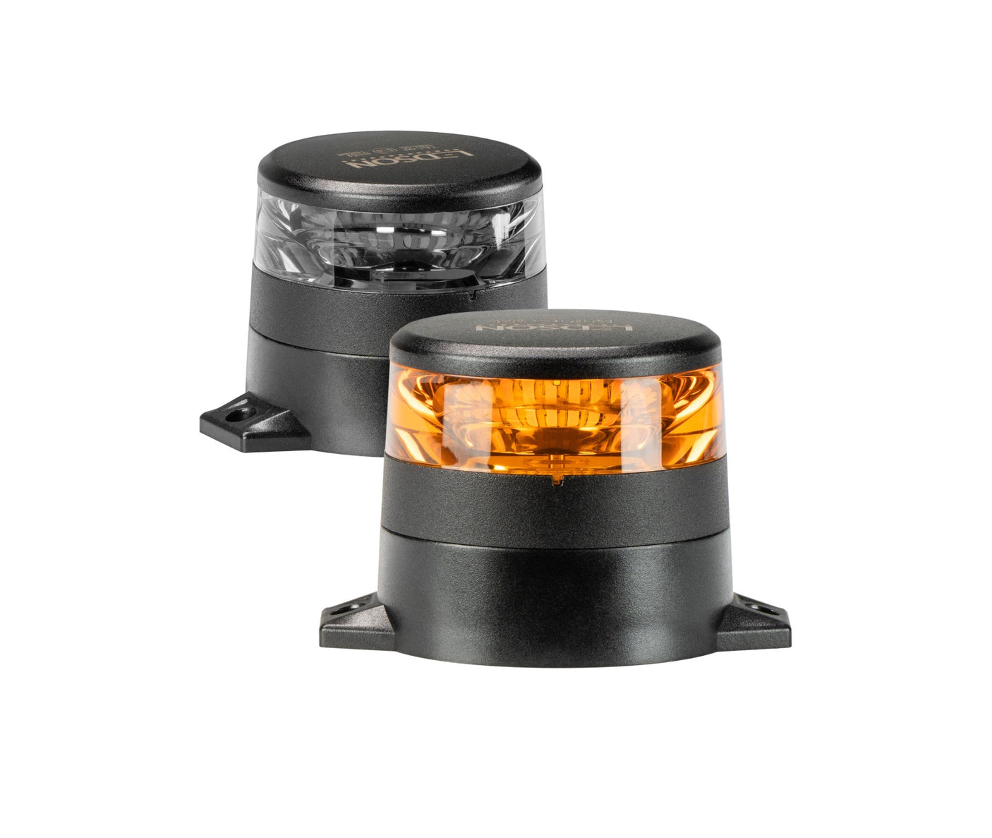 Mini tagblink - Mørktonet/Orange