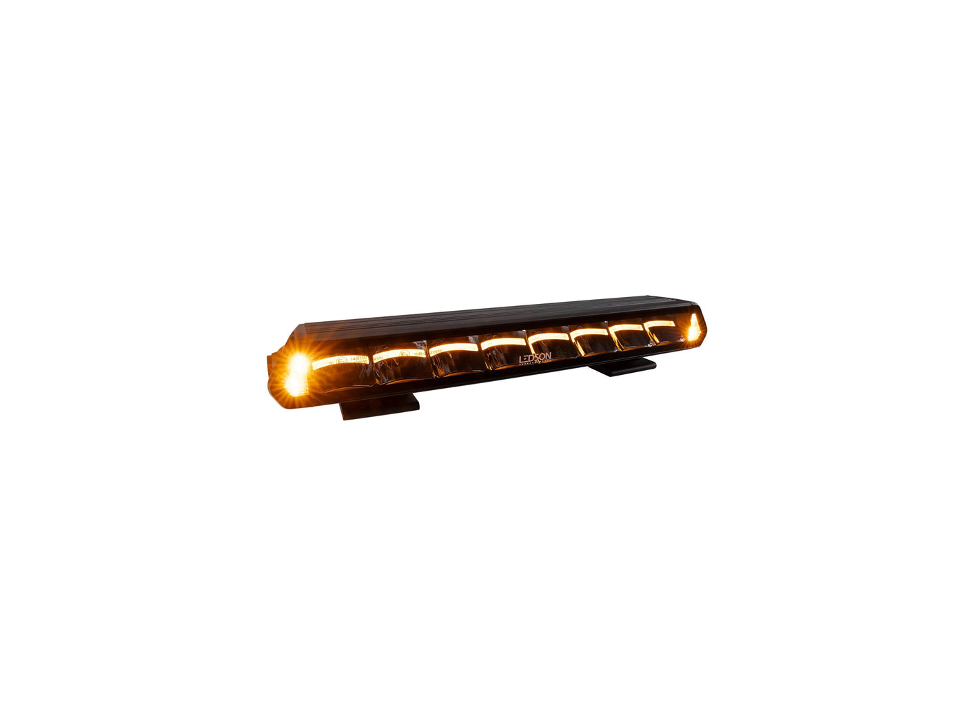 Fjernlys LIGE LED bar 35,7cm m. dual color markeringslys + advarselsblitz