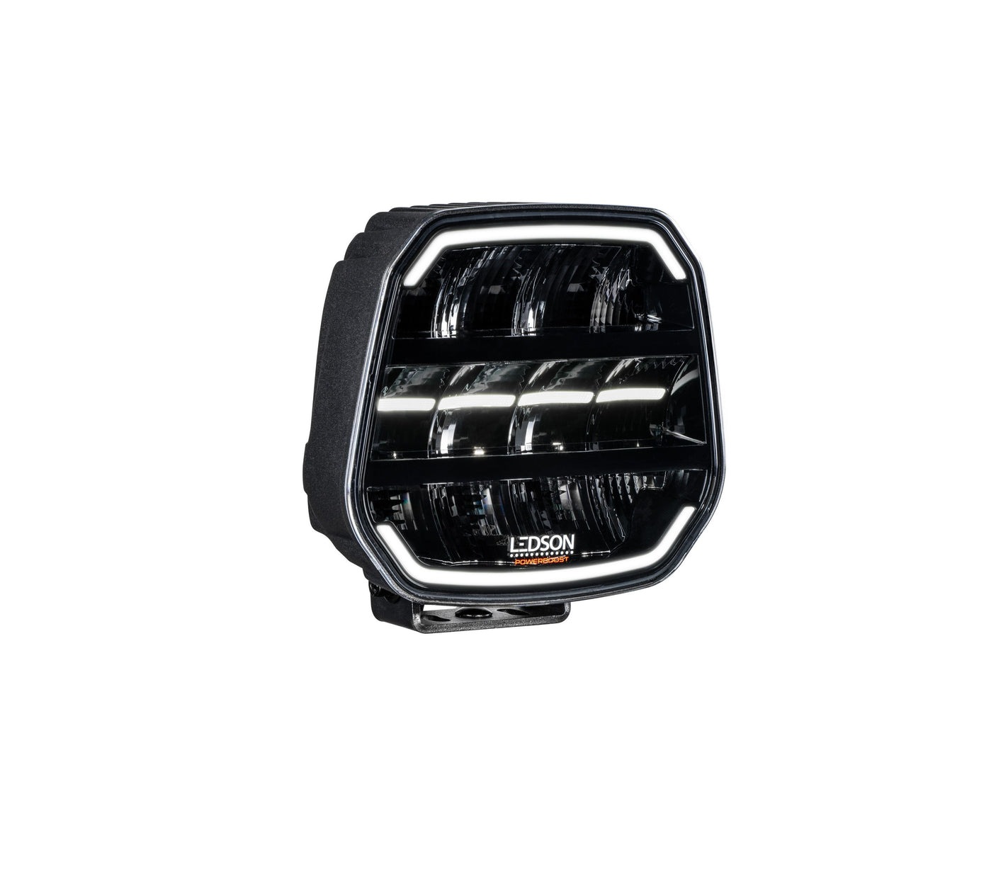 Fjernlys m. markeringlys 7" ( Gul eller Hvid ) - LIGE lysstråle