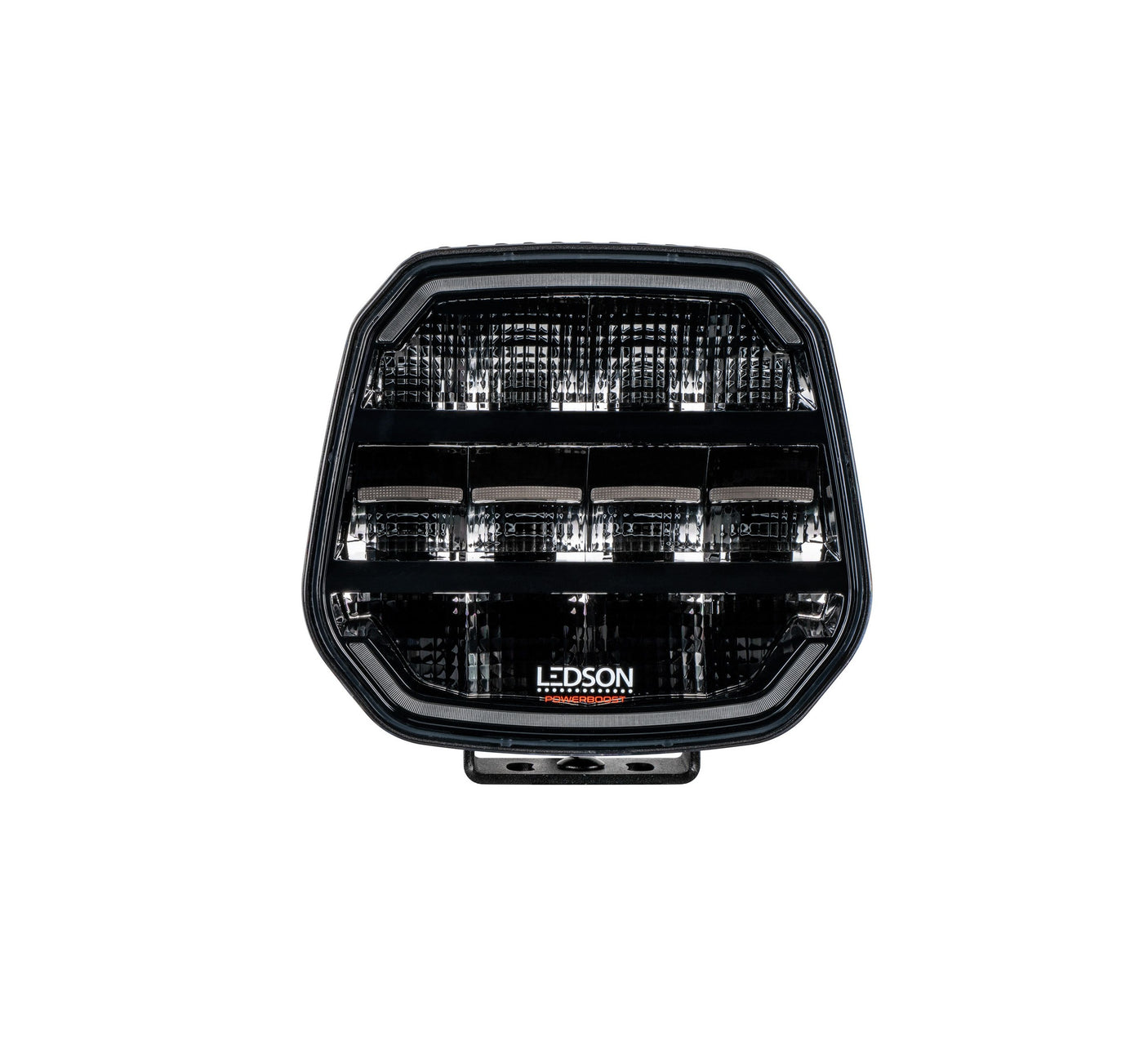 Fjernlys m. markeringlys 7" ( Gul eller Hvid ) - LIGE lysstråle