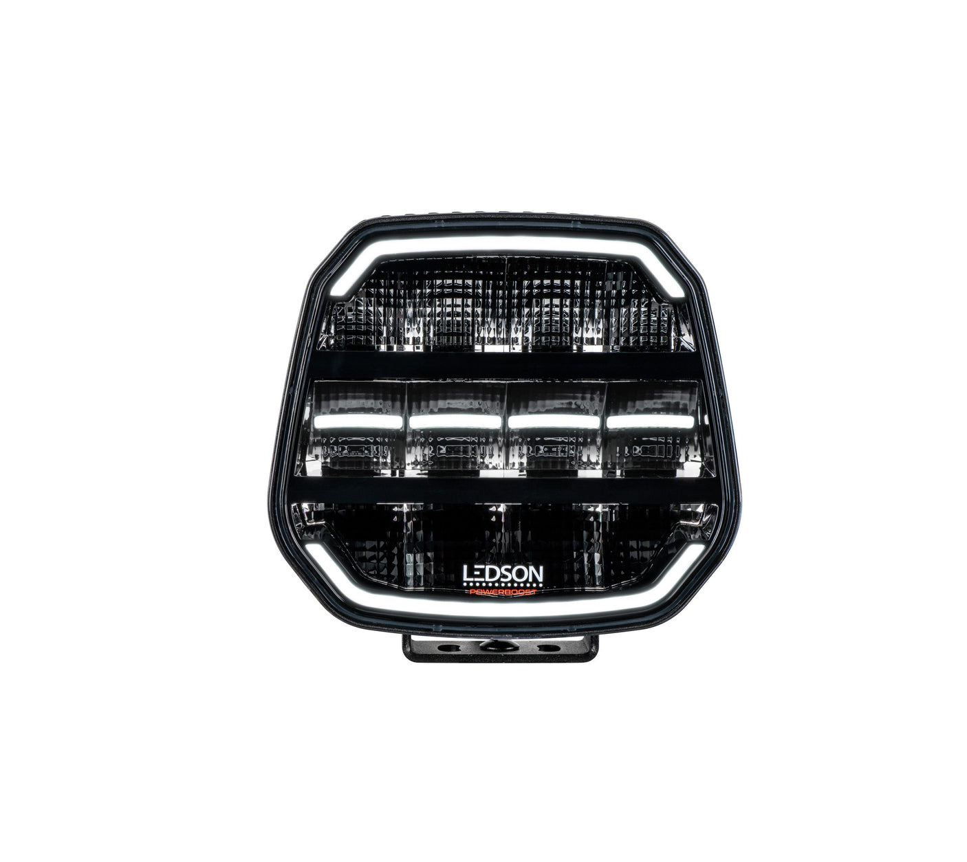 Fjernlys m. markeringlys 7" ( Gul eller Hvid ) - LIGE lysstråle