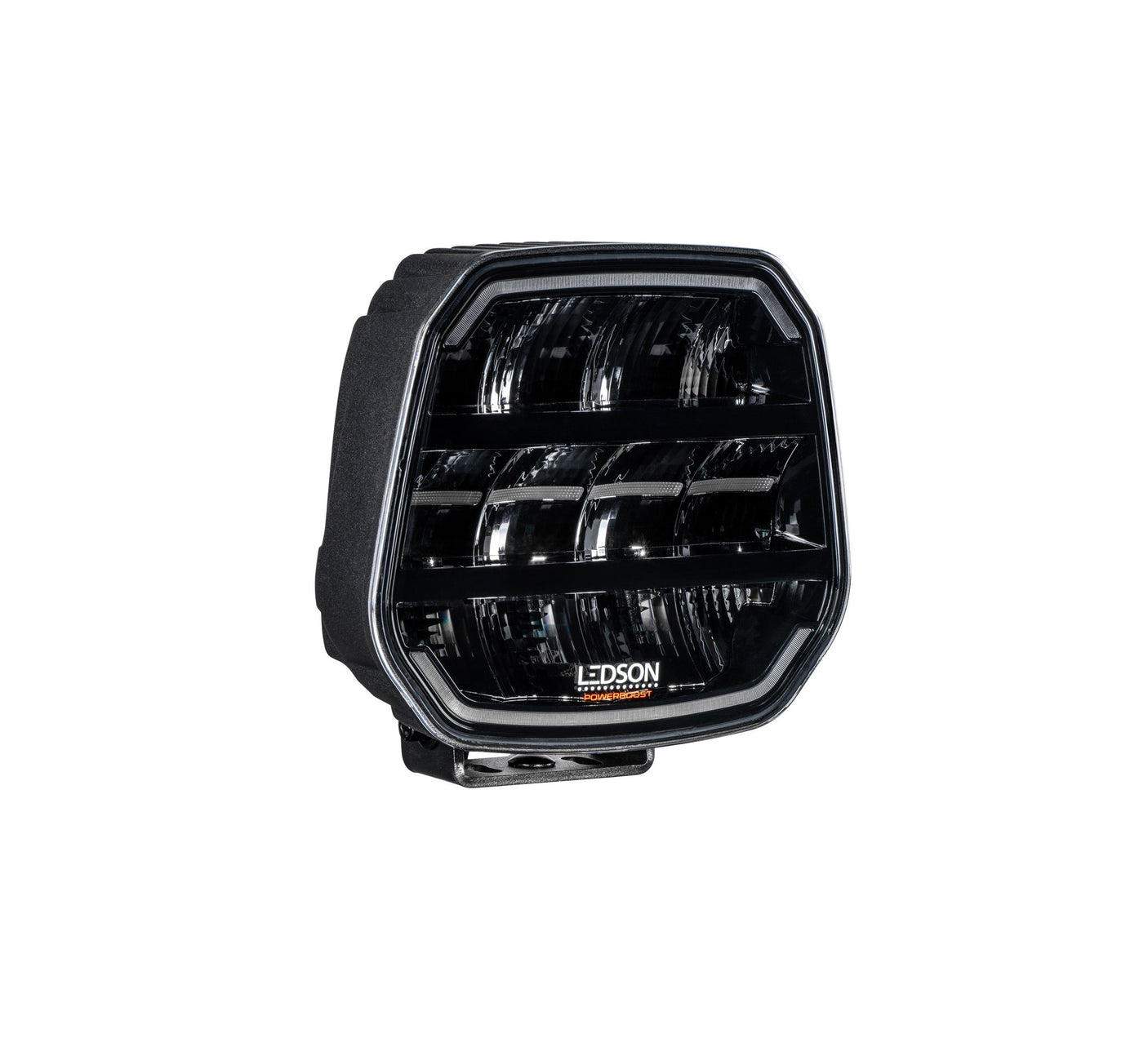 Fjernlys m. markeringlys 7" ( Gul eller Hvid ) - LIGE lysstråle