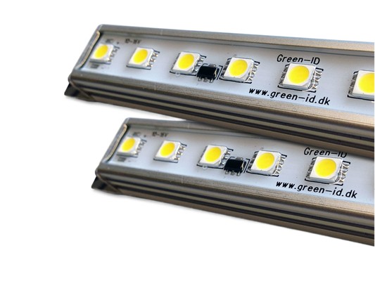 LED rail 50 cm 12v - 2 stk pr pakke