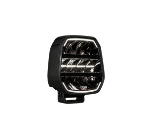 Fjernlys m. markeringlys 9" ( Gul eller Hvid ) - BRED lysstråle