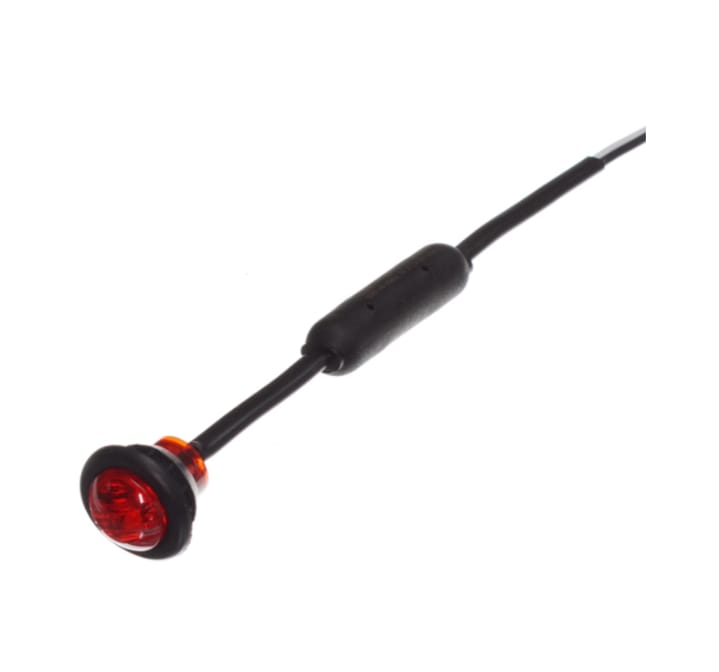 Markeringslys - Rund 20mm til integreret montering
