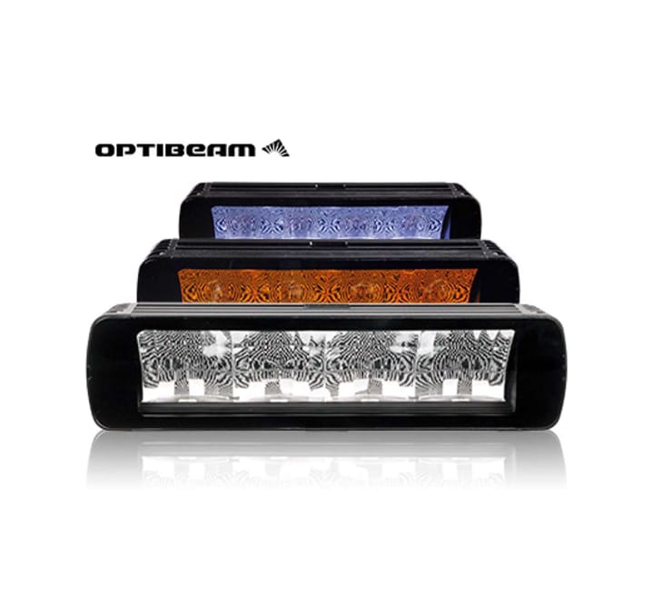OPTIBEAM Savage 12” – Fjernlys m. dual markeringslys