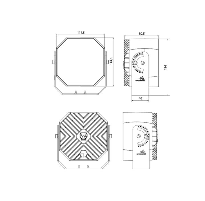 OPTIBEAM OctaX 6.0 Ambient LED arbejdslampe