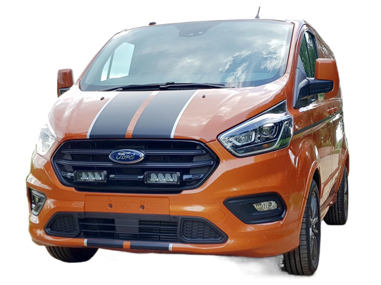 Fjernlys kit til grill - Ford Custom 2018-2022