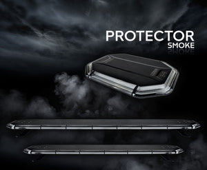 Blitzbro i slim design med mørktonet linse