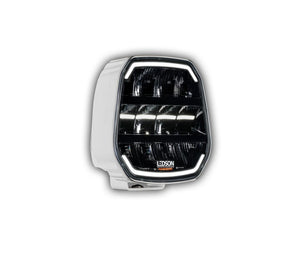 Fjernlys m. markeringlys 7" ( Gul eller Hvid ) - LIGE lysstråle