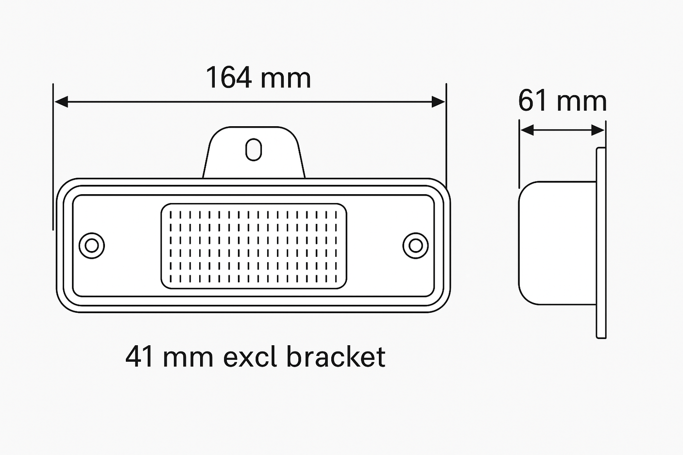 Kombilygte - Arbejdslys, baklys og blitz