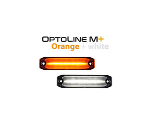 Markeringslys - slim dual color 10cm (Hvid/Gul)