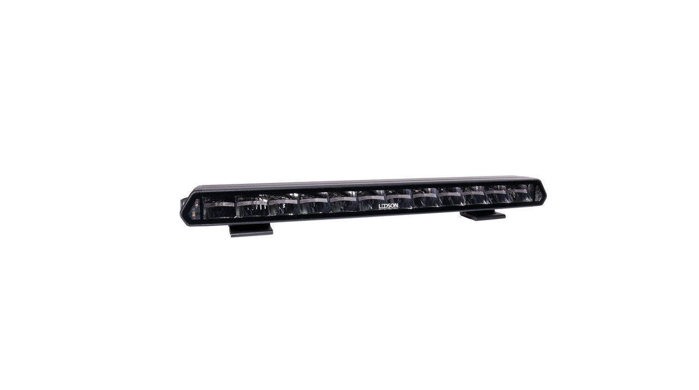Fjernlys - LIGE LED bar 51cm m. advarselslys og markeringlslys ( GUL eller HVID markeringslys )
