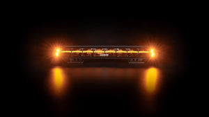 Fjernlys LIGE LED bar 35,7cm m. dual color markeringslys + advarselsblitz