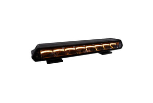 Fjernlys LIGE LED bar 35,7cm m. dual color markeringslys + advarselsblitz