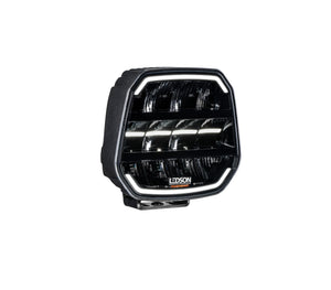 Fjernlys m. markeringlys 7" ( Gul eller Hvid ) - LIGE lysstråle