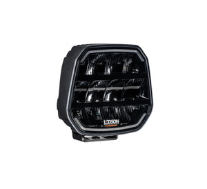 Fjernlys m. markeringlys 7" ( Gul eller Hvid ) - LIGE lysstråle