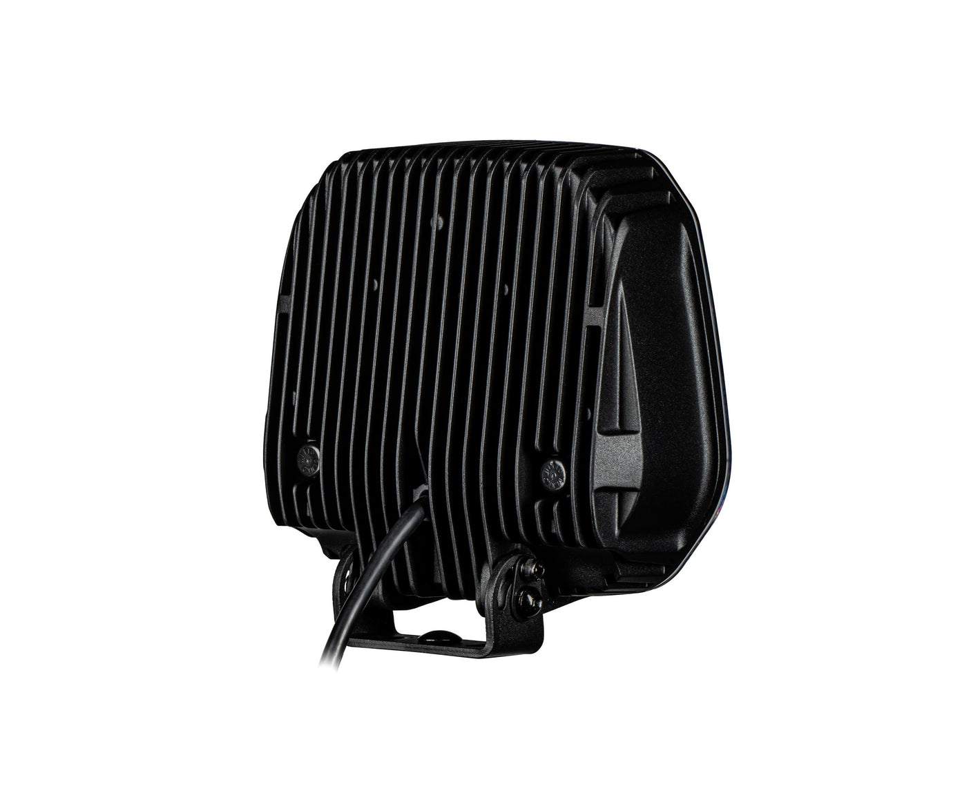 Fjernlys m. advarselsblitz og m. markeringlys 9" ( Gul eller Hvid ) - BRED lysstråle